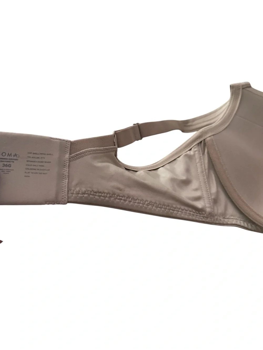 Soma slimming balconette 36G Underwire Bra in Nude - Picture 6 of 6